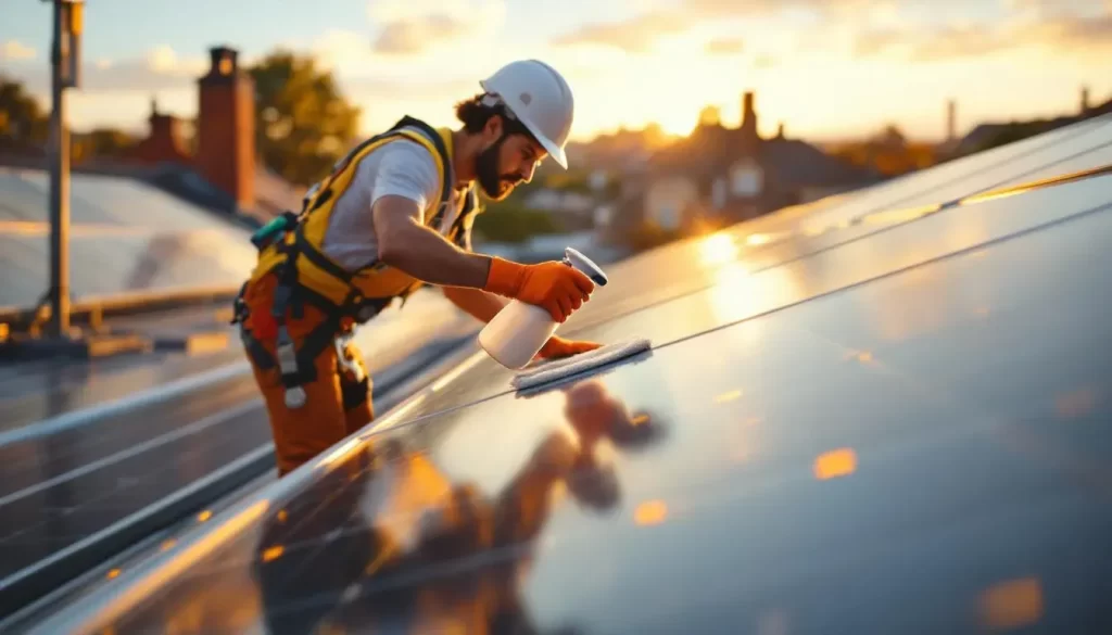 Como lavar placas de energia solar: 3 passos rápidos