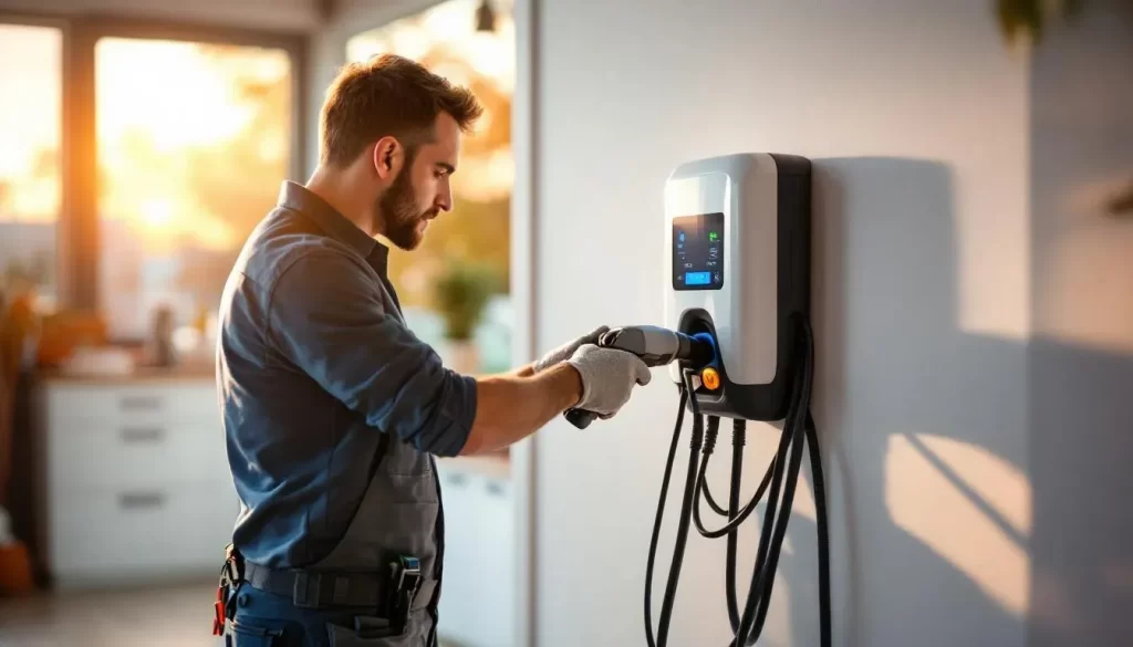 Instalação de carregador de carro elétrico: 3 passos rápidos